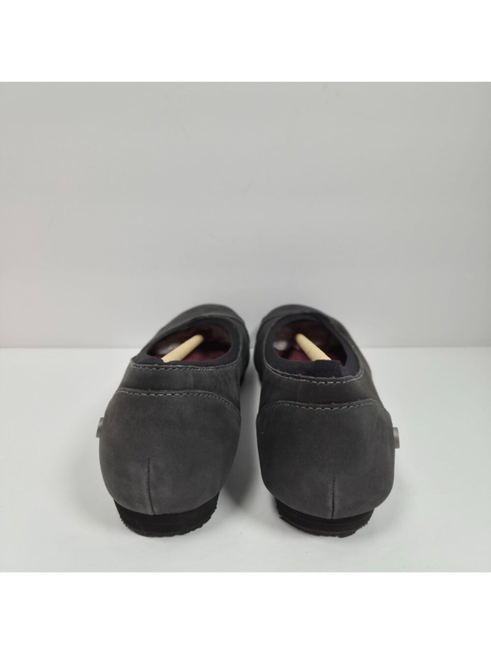 Mozo Aliso Women's Black Leather Ballet Flats US Size 7 NEW SAMPLE - Picture 4 of 8